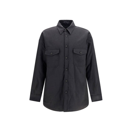 MM6 Gray Wool Oves Aries Shirt