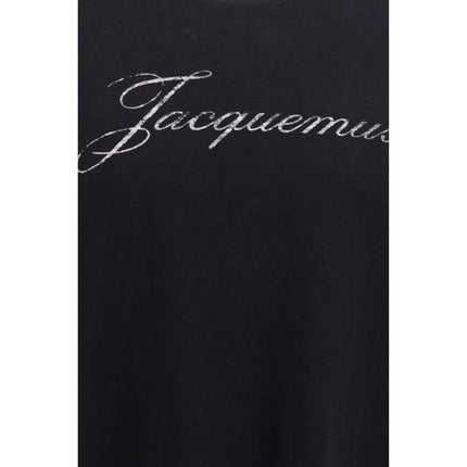 Jacquemus Black Cotton T-Shirt