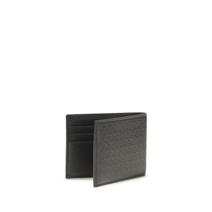 Ferragamo Black Calf Leather Bos Taurus Wallet Ferragamo