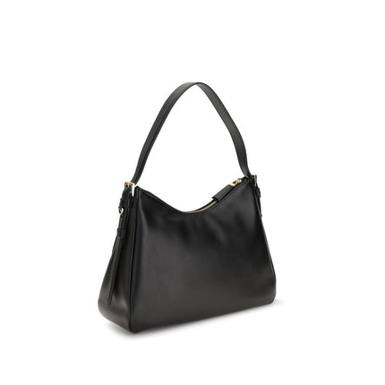 Prada Black Calf Leather Bos Taurus Shoulder Bag