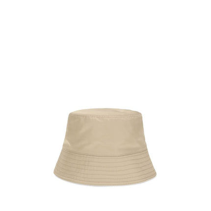 Prada Beige Polyamide Bucket Hat Prada