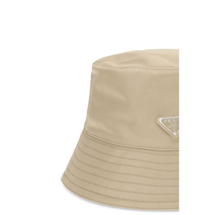 Prada Beige Polyamide Bucket Hat Prada
