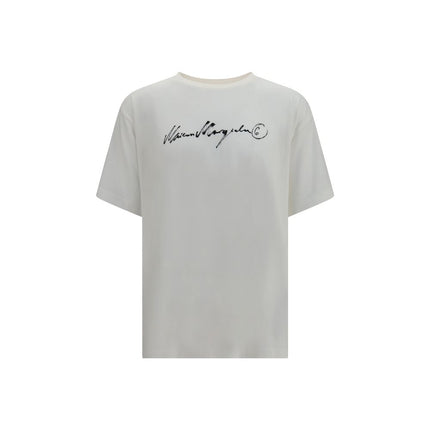 MM6 White Cotton T-Shirt