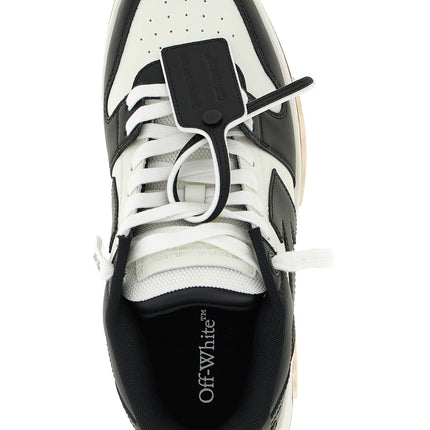 Off-White Bicolor Calfskin Low Top Sneakers