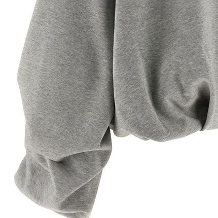 Dries Van Noten Gray Cotton Sweatshirt Dries Van Noten