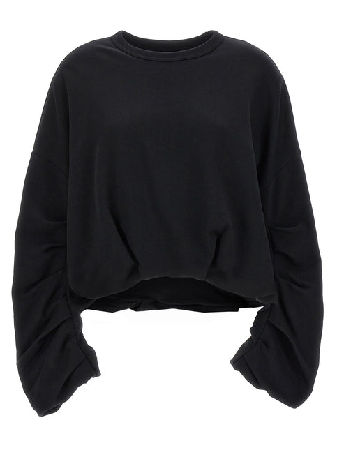 Dries Van Noten Black Cotton Sweatshirt