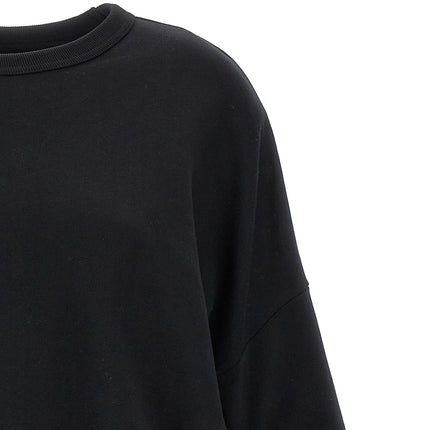 Dries Van Noten Black Cotton Sweatshirt Dries Van Noten