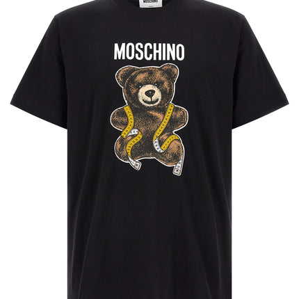 Moschino Black Cotton T-Shirt Moschino