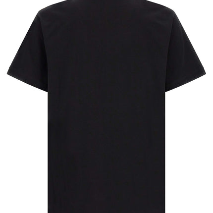Moschino Black Cotton T-Shirt Moschino