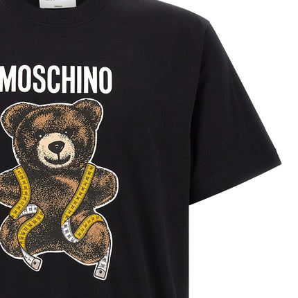 Moschino Black Cotton T-Shirt Moschino