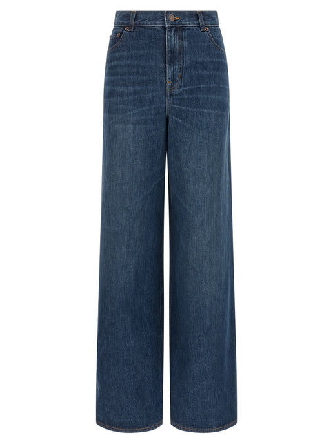 Chloé Blue Cotton Jeans Denim