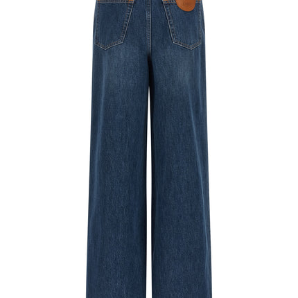 Chloé Blue Cotton Jeans Denim