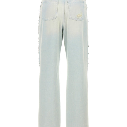Golden Goose Blue Cotton Jeans Denim