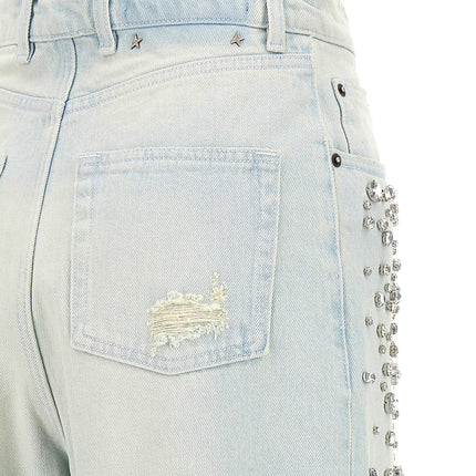 Golden Goose Blue Cotton Jeans Denim