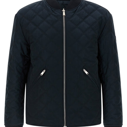 Hugo Boss Blue Polyester Bomber Hugo Boss