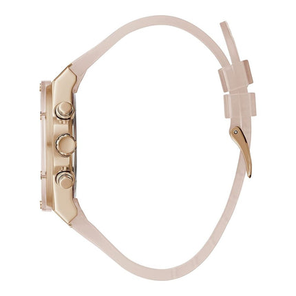 Guess Multicolor Rubber Dress Watch Guess