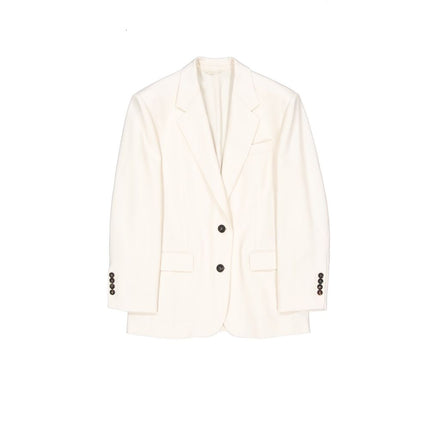 Brunello Cucinelli White Viscose Blazer