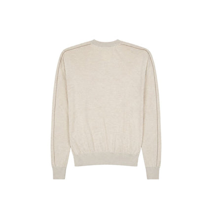 Brunello Cucinelli Beige Cashmere Sweatshirt