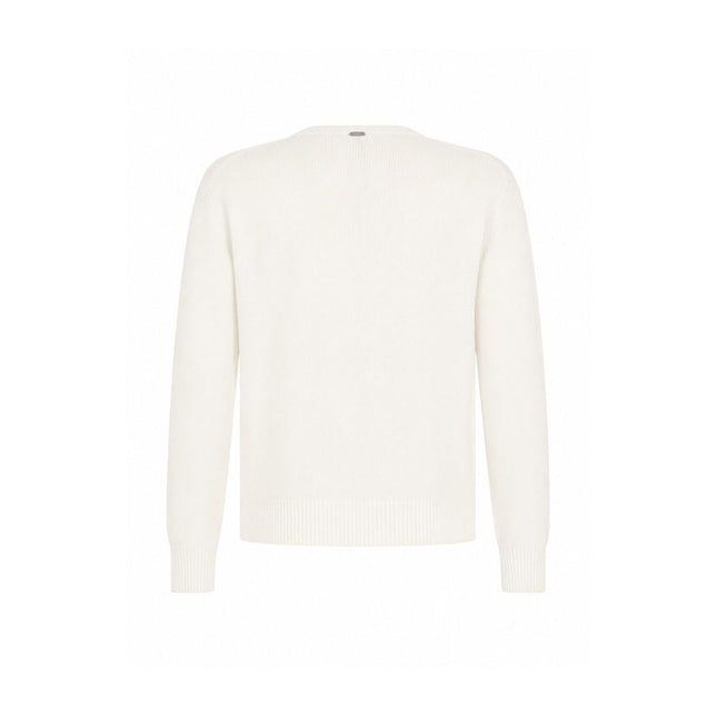 Herno White Cashmere Sweater