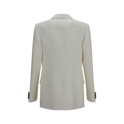 Valentino Garavani White Wool Oves Aries Blazer Valentino Garavani