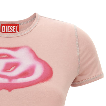 Diesel Multicolor Cotton T-Shirt