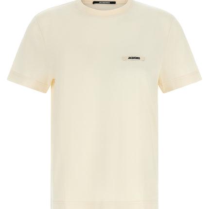 Jacquemus Beige Cotton T-Shirt Jacquemus