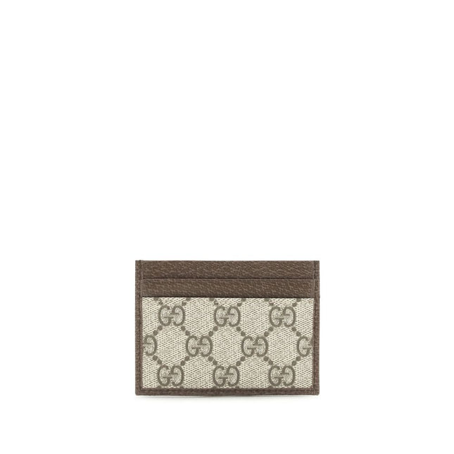 Gucci Brown Polyethylene Cardholder