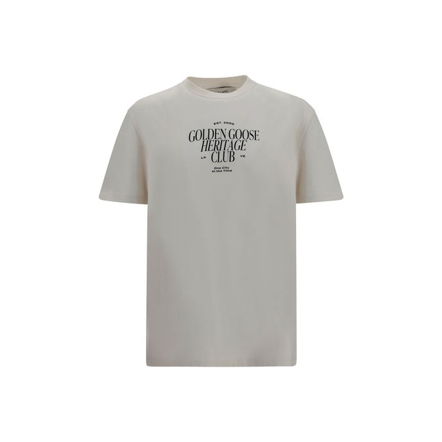 Golden Goose White Cotton T-Shirt