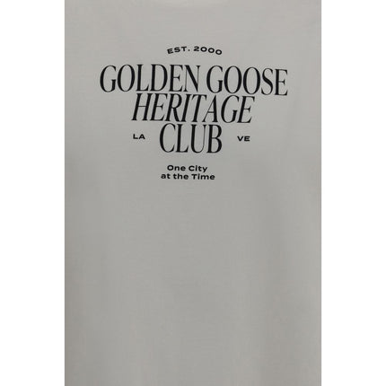 Golden Goose White Cotton T-Shirt