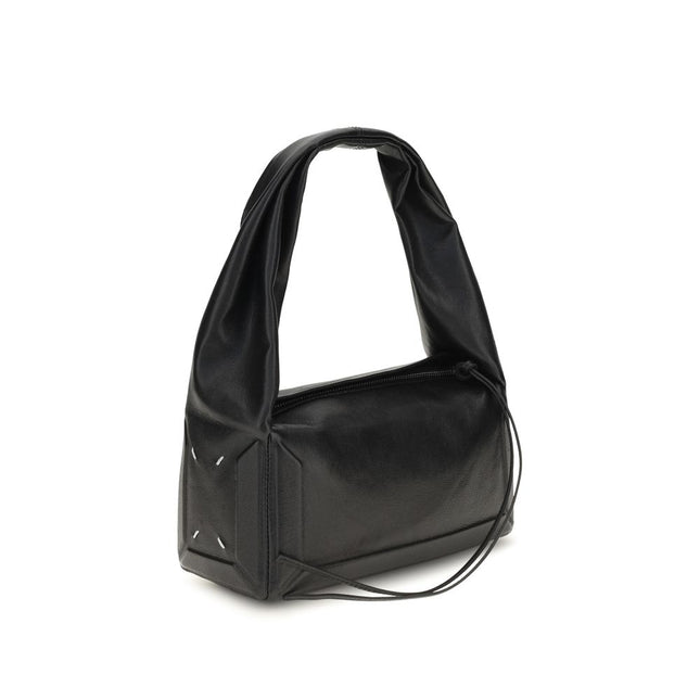 Maison Margiela Black Leather Shoulder Bag