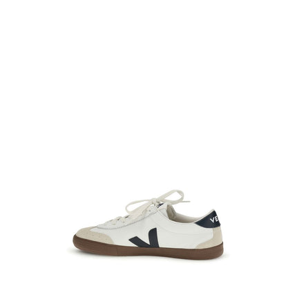 Veja White Calf Leather Bos Taurus Athletic Sneakers Veja