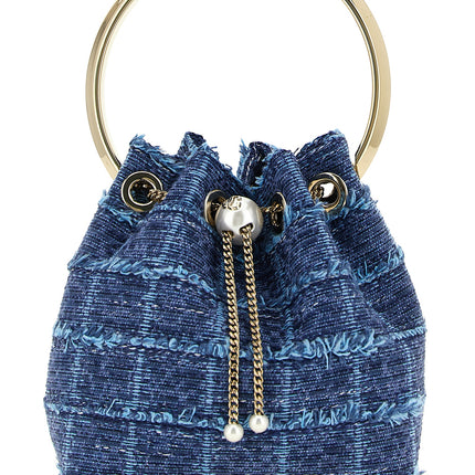 Jimmy Choo Blue Fabric Handbag