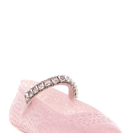 Jimmy Choo Multicolor Plastic Ballet Flats