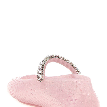 Jimmy Choo Multicolor Plastic Ballet Flats