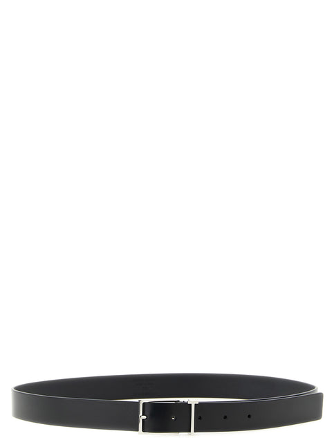 Tom Ford Black Calfskin Thin Belt Tom Ford