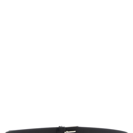 Tom Ford Black Calfskin Thin Belt Tom Ford