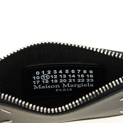 Maison Margiela Black Calfskin Cardholder