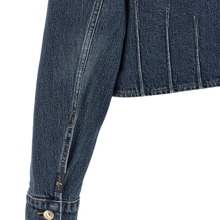 7 For All Mankind Blue Cotton Denim Jacket
