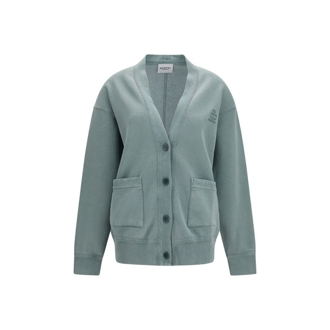 Isabel Marant Étoile Gray Cotton Cardigan