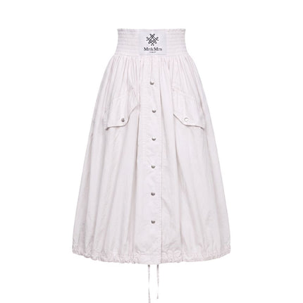 Mr&Mrs Italy White Polyamide Women Skirt