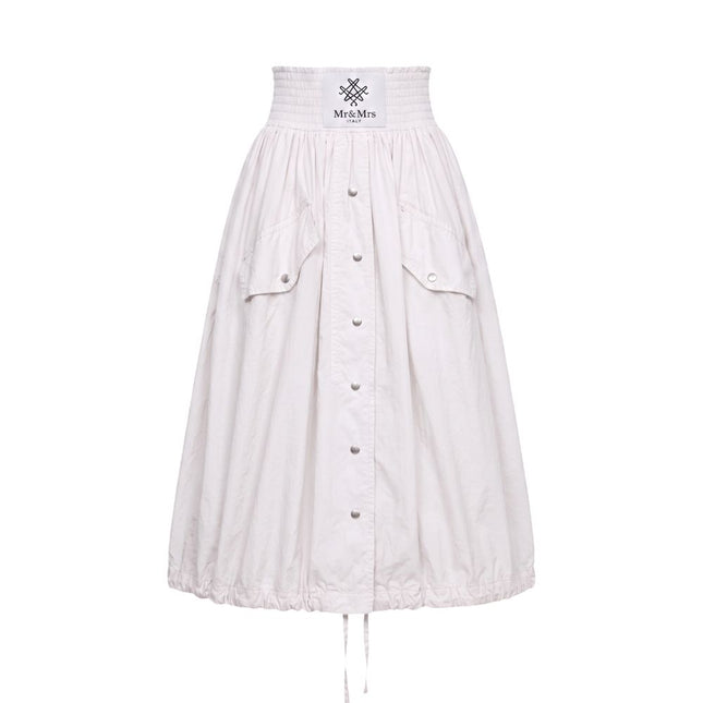 Mr&Mrs Italy White Polyamide Women Skirt