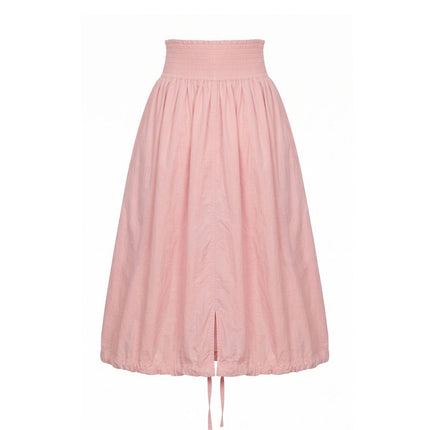 Mr&Mrs Italy Pink Polyester Women Skirt