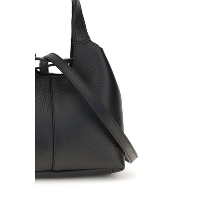 Coccinelle Black Calf Leather Bos Taurus Handbag