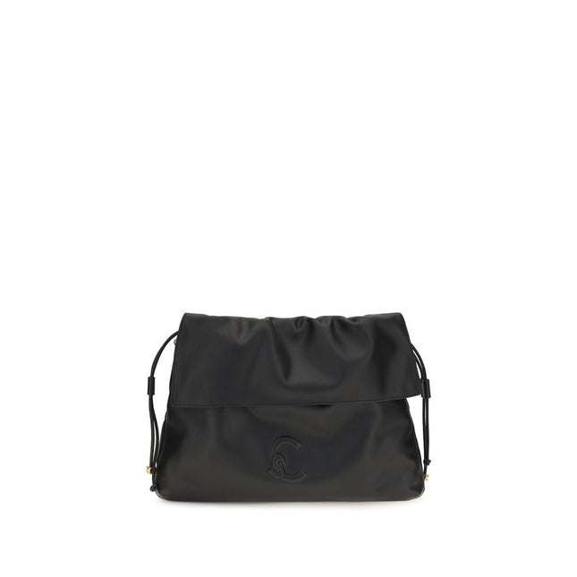 Coccinelle Black Calf Leather Bos Taurus Shoulder Bag