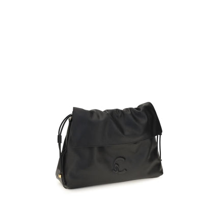 Coccinelle Black Calf Leather Bos Taurus Shoulder Bag