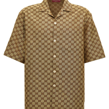 Gucci Beige Linen Blouse Gucci