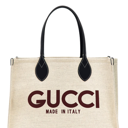 Gucci Beige Polyethylene Tote Bag