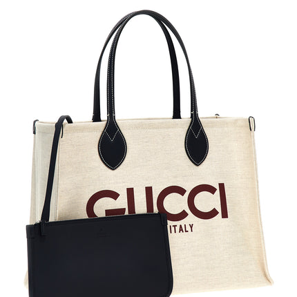 Gucci Beige Polyethylene Tote Bag