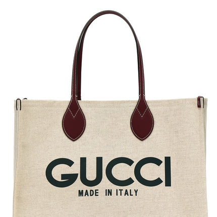 Gucci Beige Polyethylene Tote Bag