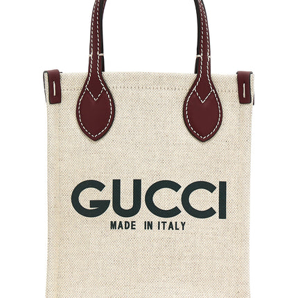 Gucci Beige Polyethylene Handbag Gucci